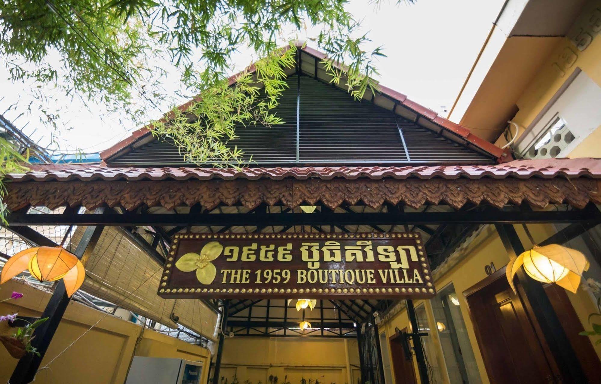 The 1959 Boutique Villa Phnom Penh Esterno foto